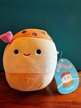 Squishmallows Koako Plush - Orange and Pink Accent